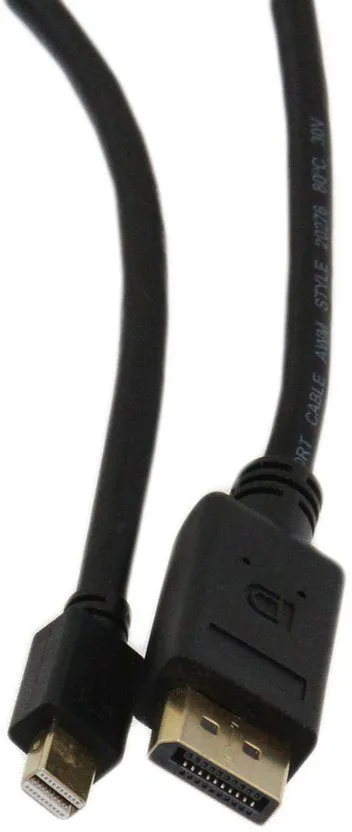 Переходник Telecom TA682-1.8M, Mini DP→DP, 1.8м, 4K@60Гц