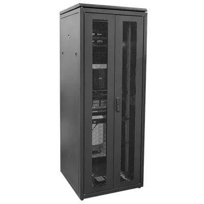 Шкаф сетевой ITK LINEA N LN05-33U88-2PP, 33U, 800x800 мм, IP20, черный