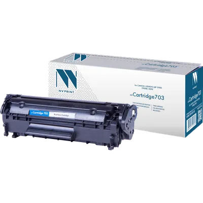 Картридж NV Print NV-703, чёрный, 2000 страниц, для Canon LBP2900/3000