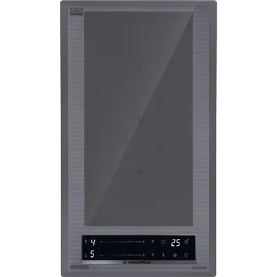 Варочная панель Maunfeld CVI292S2FMDGR LUX Inverter, индукционная, 30 см, 2 зоны, графит