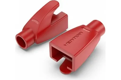 Колпачки Vention IODR0-50, для RJ-45, 50 шт, красные