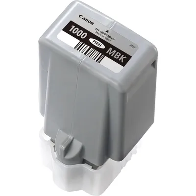Картридж струйный Canon PFI-1000 MBK 0545C001, матовый черный, 80 мл