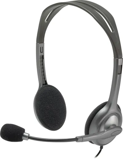 Гарнитура Logitech 981-000271, H110, стерео, mini jack 3.5 мм