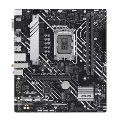 Материнская плата ASUS PRIME H610M-A WIFI, LGA1700, H610, 2×DDR5, microATX