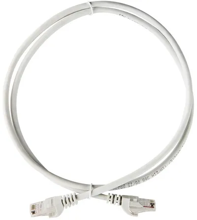 Патч-корд ITK PC01-C5EUL-1M, UTP, Cat.5e, RJ-45, 1 м, серый