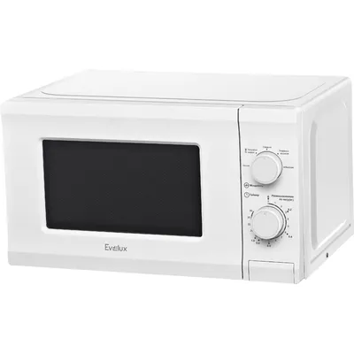 Микроволновая печь Evelux MW 202 W, 20 л, 700 Вт, белая
