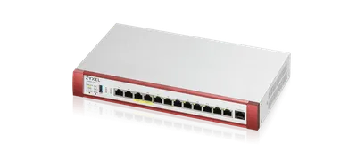 Межсетевой экран Zyxel USG FLEX 500H, Rack, 2xRJ-45: 1/2.5G (LAN/WAN), 2xRJ-45: 1/2.5G PoE+ (LAN/WAN), 8xRJ-45: 1G (LAN/WAN), 1xUSB3.0 **