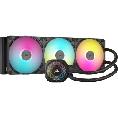СЖО Corsair iCUE LINK TITAN 420 RX RGB CW-9061019-WW, 420 мм, 3×140 мм