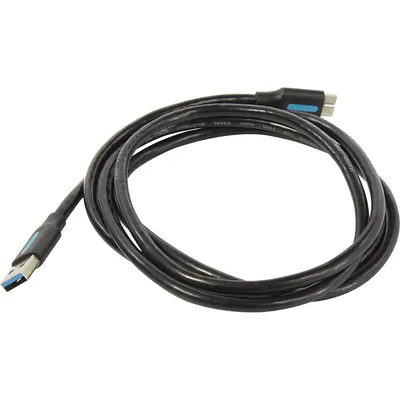 Кабель Vention COPBG USB 3.0 AM–micro-B, 1,5 м, экранированный