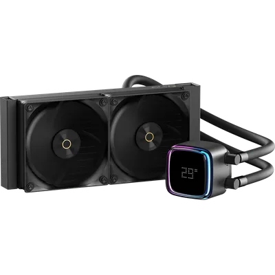Система жидкостного охлаждения Ocypus Iota-L24-BK2ANWNN00X-GL, 2×120 мм, 280 Вт, ARGB, чёрный
