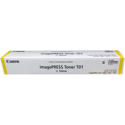Тонер-картридж Canon T01 8069B001, жёлтый, 59500 страниц