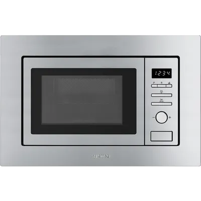 Микроволновая печь SMEG FMI017X, встраиваемая, 19 л, гриль, 700 Вт