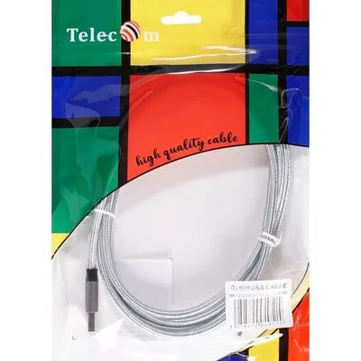 Кабель-адаптер Telecom TC403M-2M, USB 3.1 Type-C — USB 3.0 A, 2 м, серый