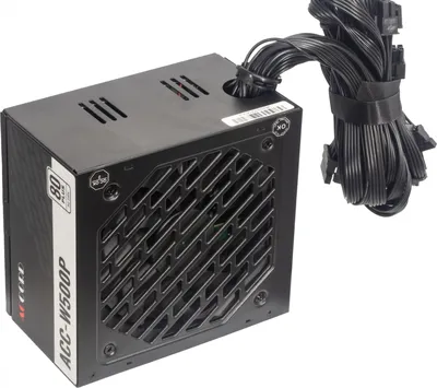 Блок питания Accord ACC-W500P, ATX, 500 Вт, 80 PLUS White