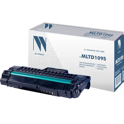 Картридж NV Print NV-MLTD109S, совместимый с Samsung MLT-D109S, чёрный, 2000 страниц