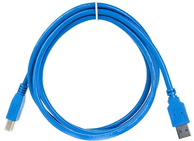 Кабель VCOM VUS7070-1.8M, USB 3.0 Am/Bm, 1.8м