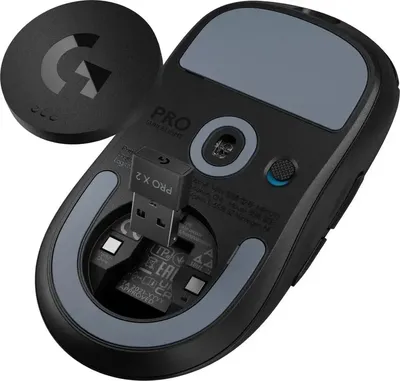 Мышь Logitech G PRO X SUPERLIGHT 2, беспроводная, 32000 DPI, HERO 2, 60 г, черная