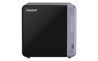 СХД QNAP TS-432X-4G, 4 отсека, Alpine AL-524, 4 ГБ DDR4, 10GbE SFP+