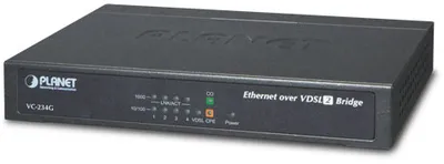 Медиаконвертер PLANET VC-234G, Ethernet-VDSL2, 4 порта 10/100/1000T