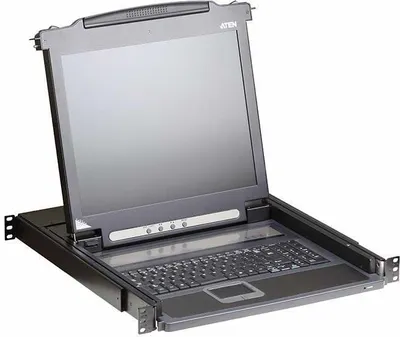 Консоль ATEN CL1000MR, 17" LCD, выдвижная, 1U, с клавиатурой