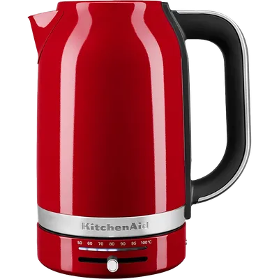 Электрочайник KitchenAid 5KEK1701EER, 1,7л, термоконтроль, красный
