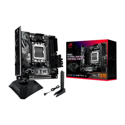 Материнская плата ASUS 90MB1IW0-M0EAY0, ROG STRIX X870-I GAMING WIFI, AM5, X870, Mini-ITX