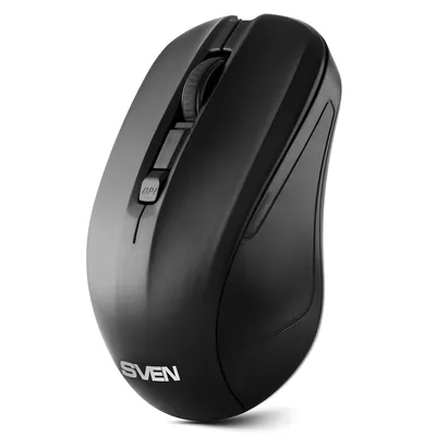 Мышь беспроводная Sven RX-270W SV-016234, 1600 DPI, радиоканал, USB, 4 кнопки