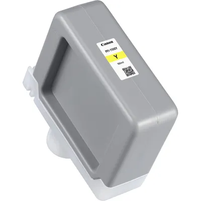 Картридж Canon PFI-1100 (0853C001), жёлтый, 160 мл, пигментные чернила