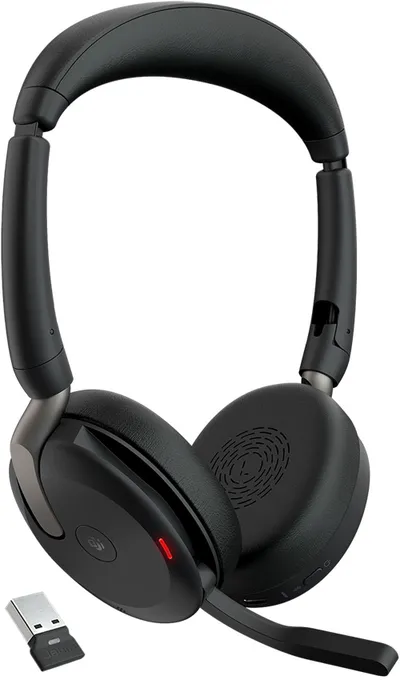 Гарнитура Jabra Evolve2 65 Flex 26699-999-999, BT, накладные, черные