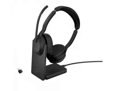 Гарнитура Jabra Evolve2 55 Link380c MS Stereo, Bluetooth 5.2, SafeTone 2.0