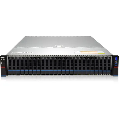 Gooxi SR201-D25RE-G2 2U, 2x Socket SP5; 24x DDR5; 25x 2.5" SATA/SAS; 12Gb/s SAS expander; 2x 2.5" rear SAS/SATA; 2x 2.5" rear NVMe; 2х M.2 NVMe 2280; 2xPCIe 5.0x16;  4xPCIe 5.0x8; OCP3.0; 2x1GbE i350;