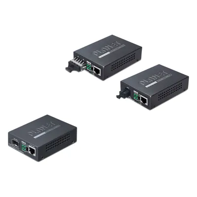 Медиаконвертер Planet GT-806A15, 10/100/1000Base-T to WDM, 1310nm, 15км