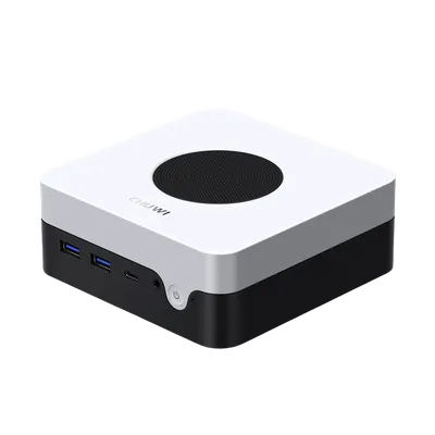 Неттоп Chuwi CWI556PI3, Core i3-1220P, 8GB RAM, 256GB SSD, Win 11 Pro, серый/белый