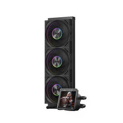 СЖО PCCooler DT360 ARGB Display BK, 360мм, 3×120мм, ARGB