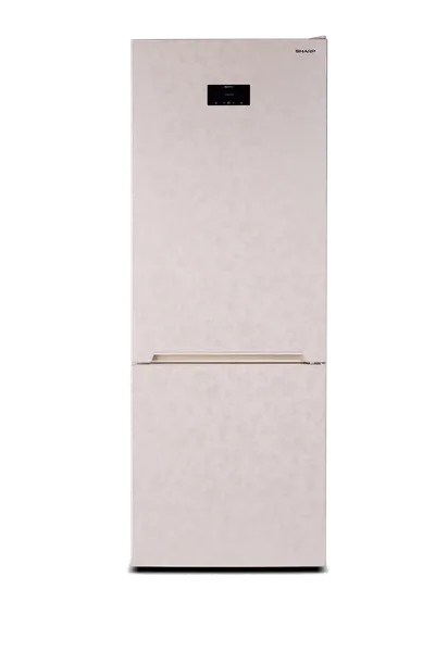 Холодильник Sharp/ Комбинированный холодильник с нижней МК, NoFrost, 70*71.2*192см, цвет бежевый