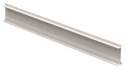 Разделительная перегородка IEK CKK-40D-P60-K01, высота 60 мм, 2 м, ПВХ, белая