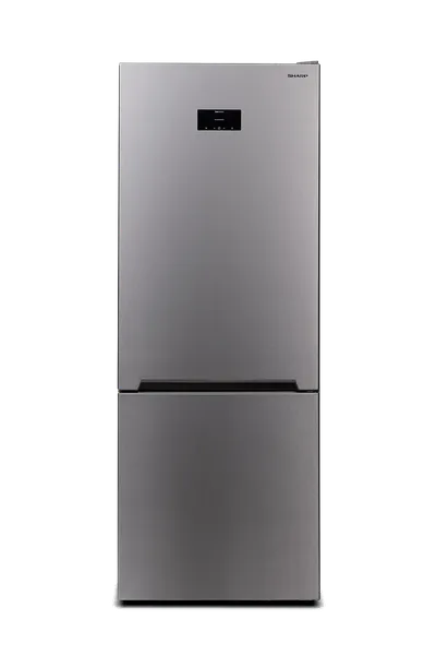 Холодильник Sharp/ Комбинированный холодильник с нижней МК Sharp, NoFrost, ВхШхГ 1920х700х712 мм, сенсорный дисплей, инверторный компрессор, No Frost, система охлаждения Gentle AirFlow, механический льдогенератор, быстрое замораживание, дезодорирующая система, энергоэффективность А++, цвет Inox