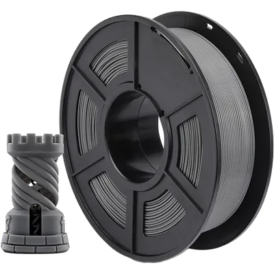 Филамент NV Print NV-3D-PLA-GREY, PLA, 1,75 мм, 1 кг, серый
