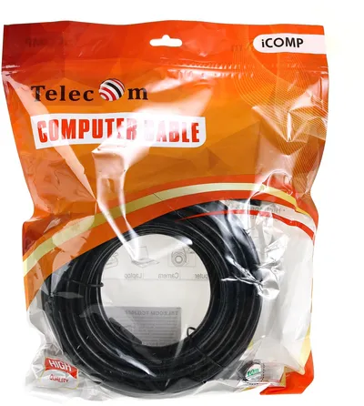 Кабель Telecom TCG200F-10M, HDMI-HDMI, 10 м, HDMI 2.0, 4K@60Hz