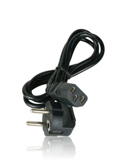 Кабель питания Foxline FL-PWRC-12EU, Schuko–C13, 1.2м