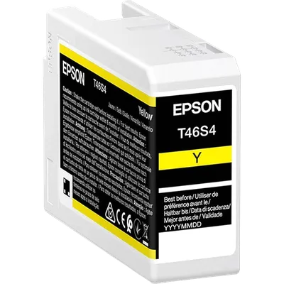 Картридж струйный Epson T46S4 (C13T46S400) желтый (25 мл) для SureColor SC-P700