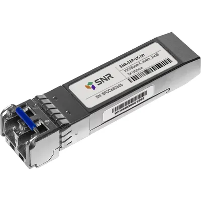 Модуль SFP SNR SNR-SFP-LX-80, 1Gbps, 1550нм, 80км, LC