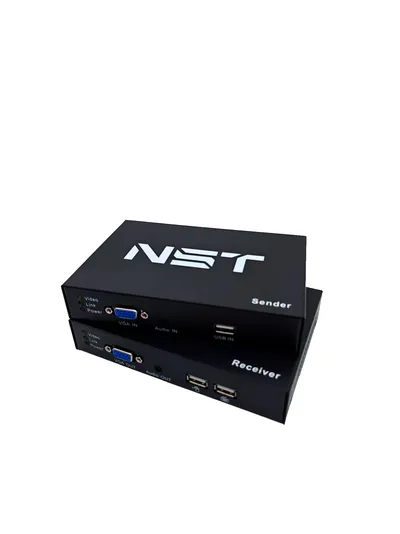 KVM удлинитель NST NS-HDU-VGA-KVMR, VGA+USB, 120м