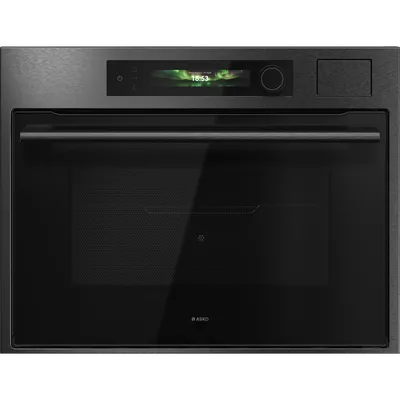 Духовой шкаф ASKO OCSM64BSH, 45 см, 51 л, СВЧ и пар, 250 °C, чёрный
