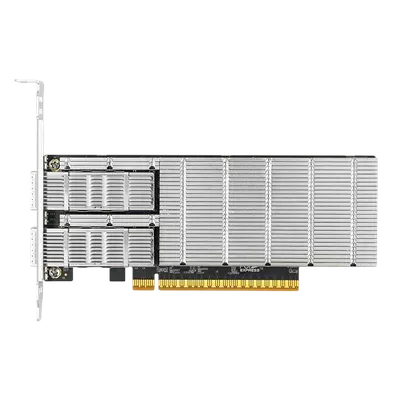 Сетевая карта LR-link LRES1260PF-2QSFP112, PCIe 5.0 x16, 2×200 Гбит/с, QSFP112
