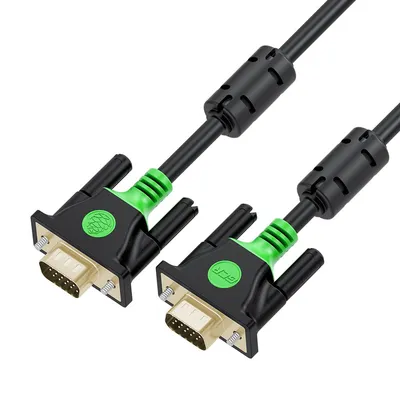 Кабель GCR GCR-VM2VM2-3.0m, SVGA, 3м, двойной экран, GOLD