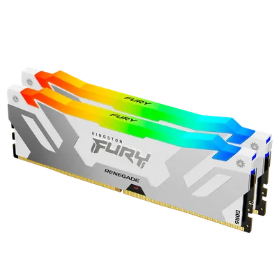 Память Kingston FURY Renegade RGB KF564C32RWAK2-32, DDR5 32 ГБ (2×16), 6400 МГц, CL32
