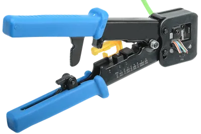 Инструмент обжимной ITK TM1-B11H-FPS, RJ-45/RJ-12, храповой механизм