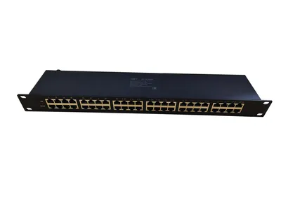 Грозозащита NST NS-LP-24GP, 24×RJ45, Gigabit PoE, 19"