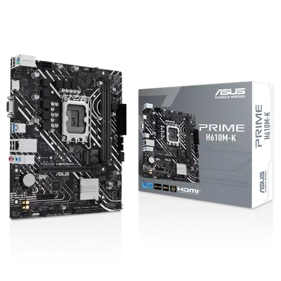 Материнская плата ASUS 90MB1GA0-M0EAY0, LGA 1700, H610, DDR5, mATX